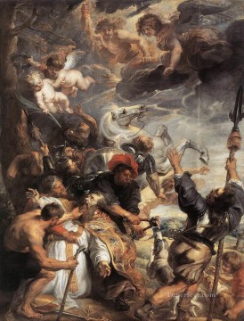 Pedro Pablo Rubens Painting - El martirio de San Livino Barroco Peter Paul Rubens